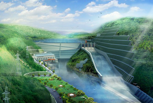 盐田老挝南塔河1号水电站项目